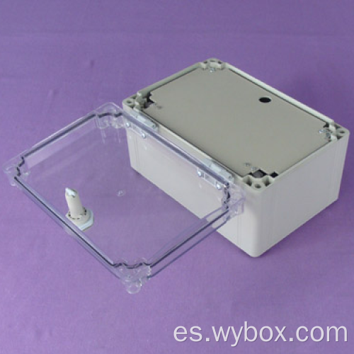 Caja electrónica Plasitc caja de conexiones impermeable caja impermeable para exteriores caja pcb PWE535PW con tamaño 300 * 200 * 160 mm